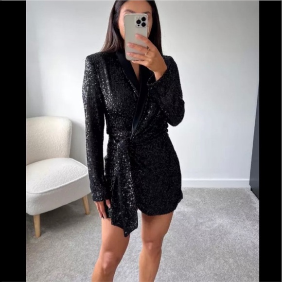 Zara short sequin dress - Picture 9 of 14